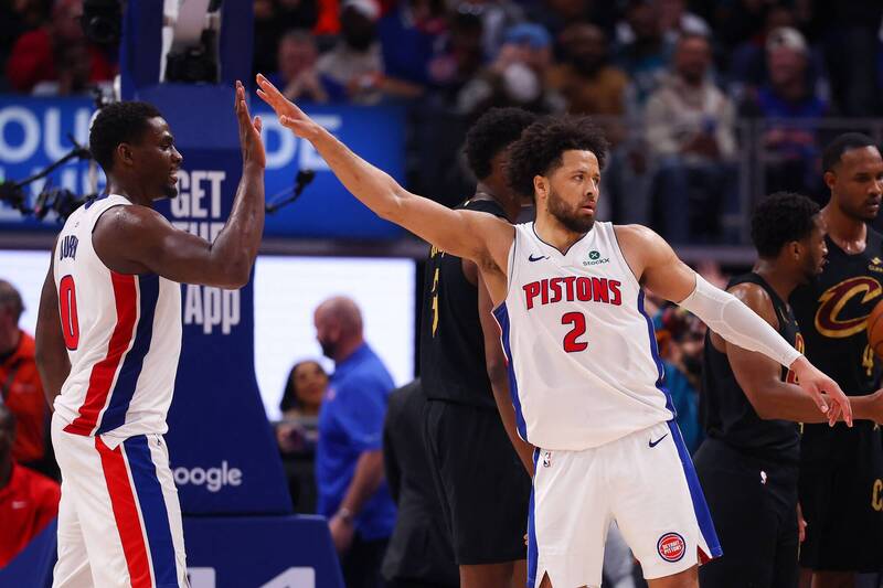 NBA季後賽》終止對戰12連敗！坎寧安23分率活塞力克騎士搶次輪開門紅