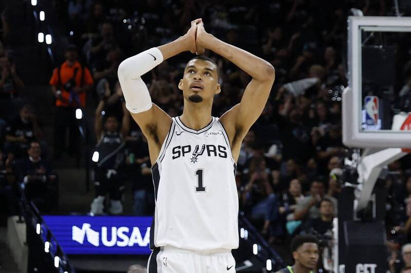 溫班亞瑪19分率領馬刺電爆灰狼 今天NBA季後賽戰績