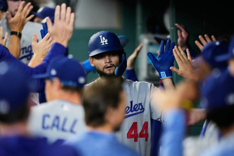 MLB》狂轟猛炸！單場3響砲打瘋了 道奇強打外野點出關鍵