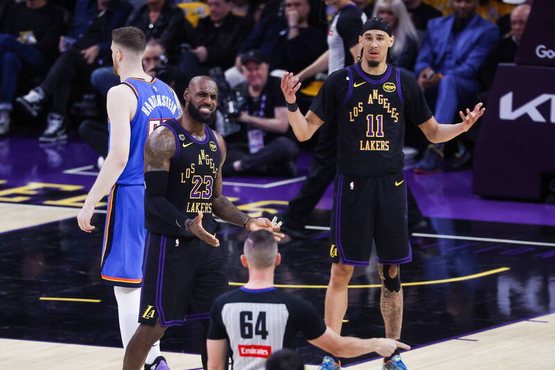 湖人慘遭雷霆橫掃 今日NBA季後賽戰績