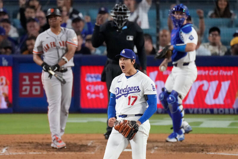 MLB》防禦率只有0.82!大谷翔平寫神紀錄奪第3勝 道奇終結4連敗