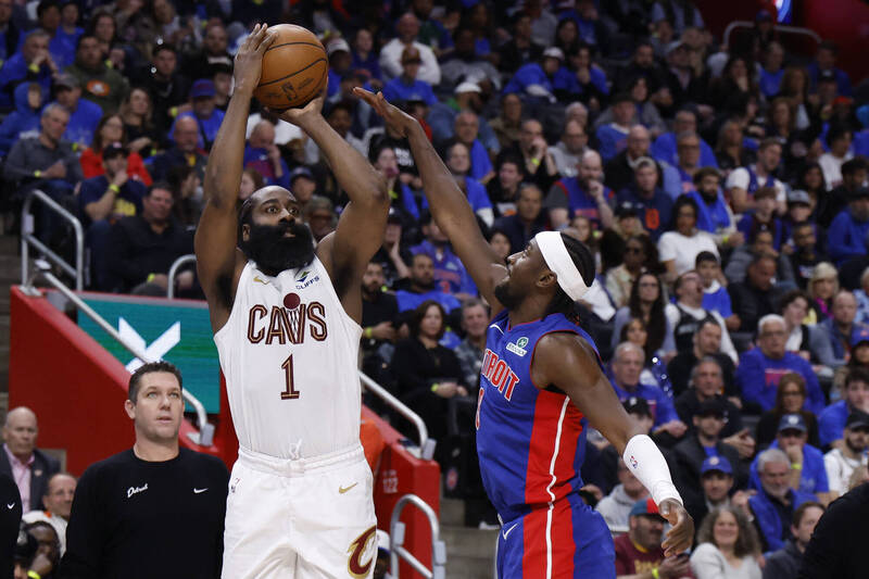 NBA季後賽》哈登30分領銜 騎士延長賽力退活塞聽牌