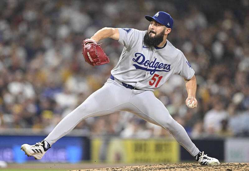 MLB》道奇鐵牛棚連續36局無失分 打破高懸28年隊史紀錄