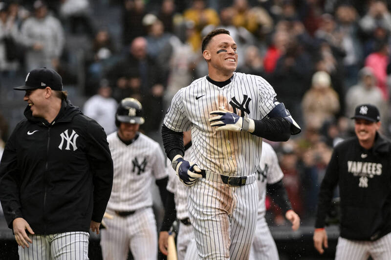 MLB》洋基「法官」賈吉扛出再見轟 終結連11場0轟0打點低潮