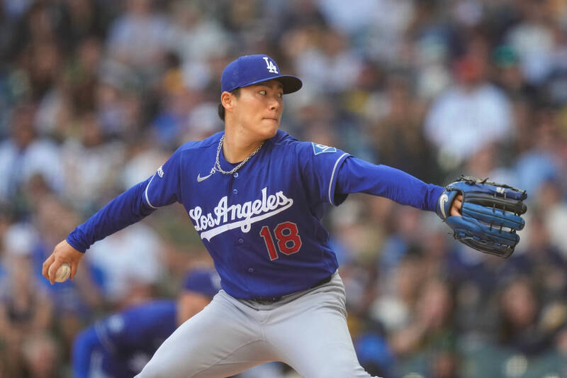 MLB》不問天!山本由伸7局優質好投收第4勝 大谷翔平選2保送