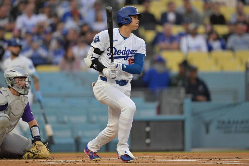 MLB》二刀流出擊!大谷翔平首局就敲怪力轟 棒打前輩菅野智之