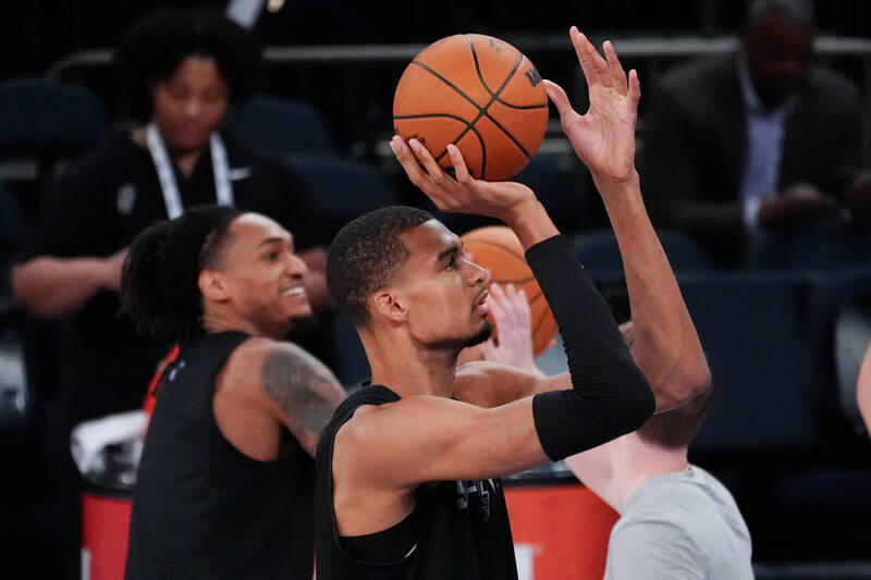NBA冠軍賽》面對0:2逆境的壓力 溫班亞瑪淡定:我為此而生