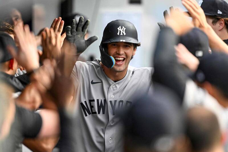 MLB》洋基「左打法官」生涯首轟寫最狂紀錄！隊友笑：還以為是賈吉