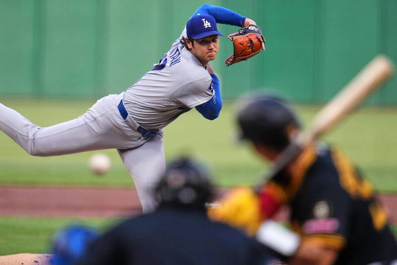 MLB》與大物捕手搭配狂搖頭 羅伯斯點出大谷投球特殊之處