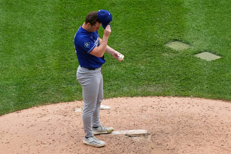 MLB》道奇近7戰四度單局狂失至少5分 首席教練點出牛棚問題