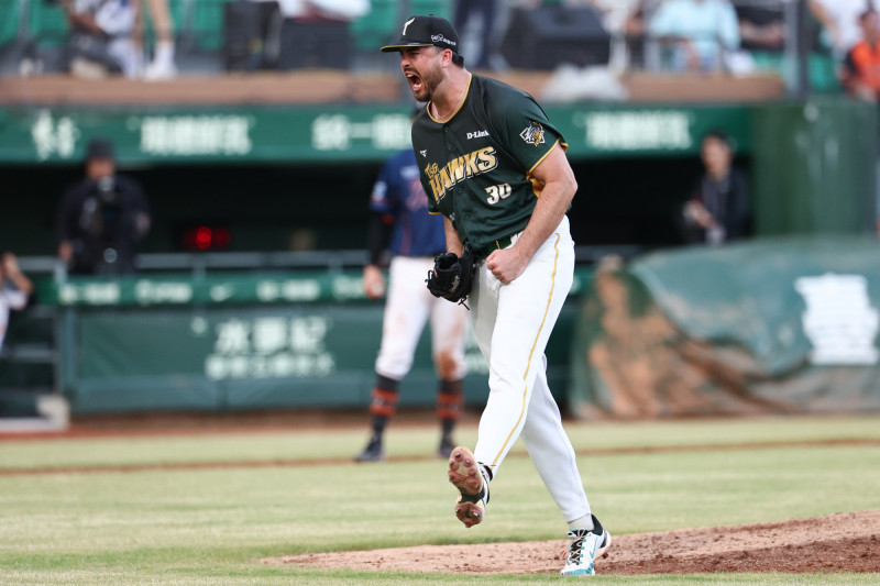 中職》台鋼雄鷹1:0勝統一獅 艾速特7局無失分