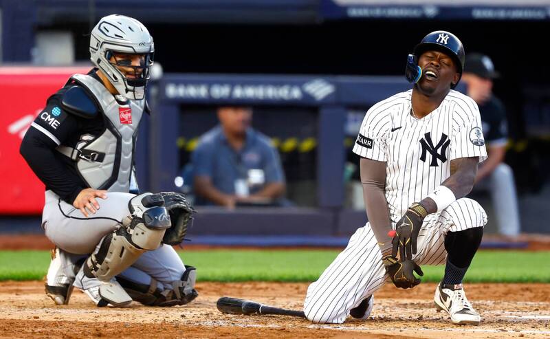 MLB》痛! 爵士哥自打球「中蛋」 主帥:希望他沒事