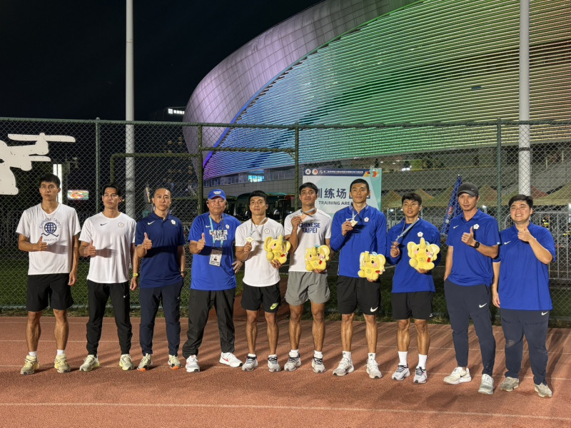 田徑》刷新高懸7年全國紀錄!台灣隊男子400公尺接力奪銅