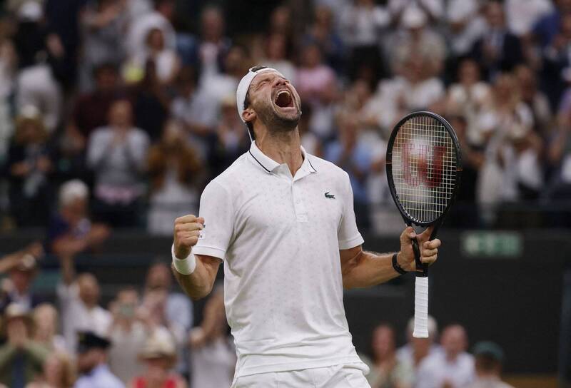溫網》保加利亞老將喜極而泣!迪米特洛夫2連勝一掃去年重傷陰霾