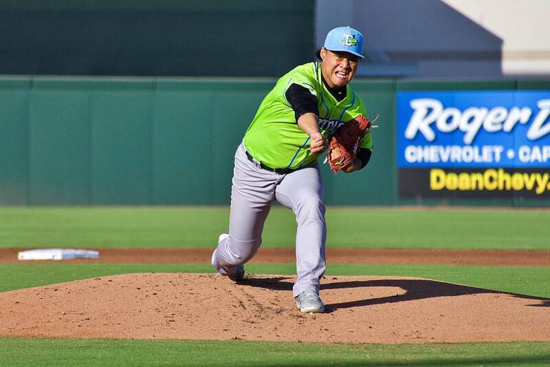 MiLB》超狂三振秀!林盛恩5局飆8K無失分創生涯新猷 最快球速出爐