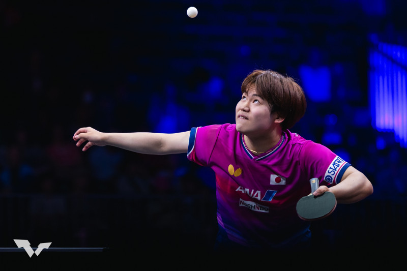 WTT大滿貫》超殺!松島輝空連拿13局 4連勝闖進大滿貫4強