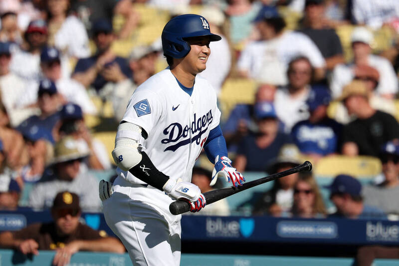 MLB》大谷翔平32歲生日繳1安1打點 道奇無緣橫掃、教士中止8連敗