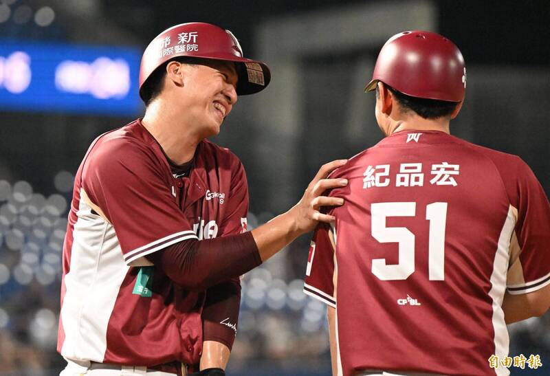 中職》林立夯追平轟又敲超前安 樂天桃猿5:3逆轉勝富邦悍將