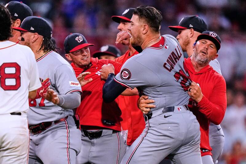 MLB》對紅襪強打噴垃圾話引發衝突被禁賽 國民右投上訴成功