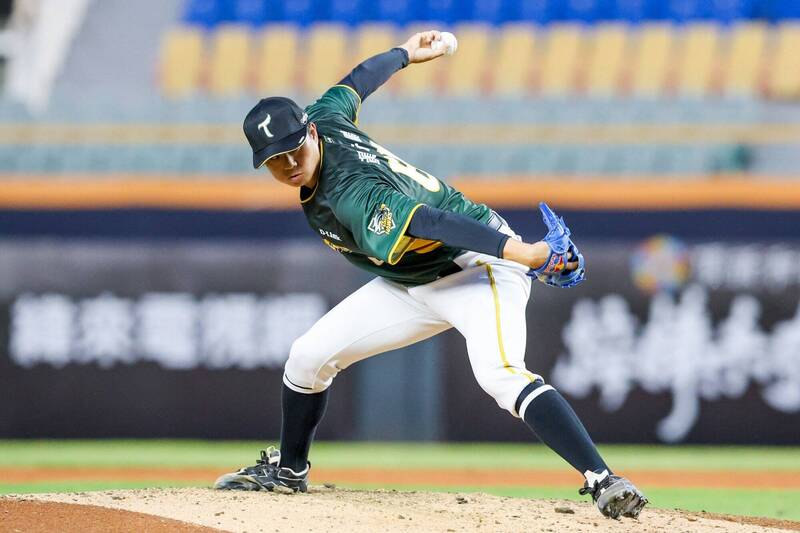 中職》老虎專門屠龍! 黃子鵬對龍連18.2局0失分漂亮奪勝