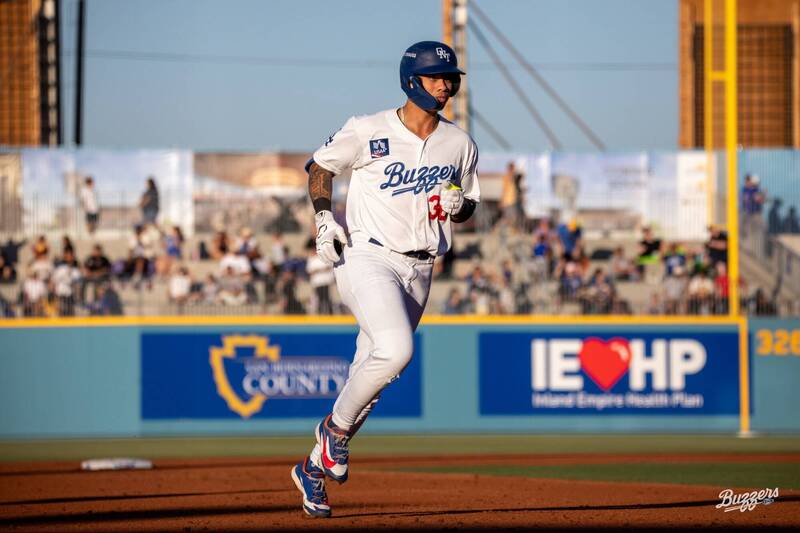 MiLB》道奇快升!台灣19歲新生代巨砲狂敲14轟 2長打5打點大爆發