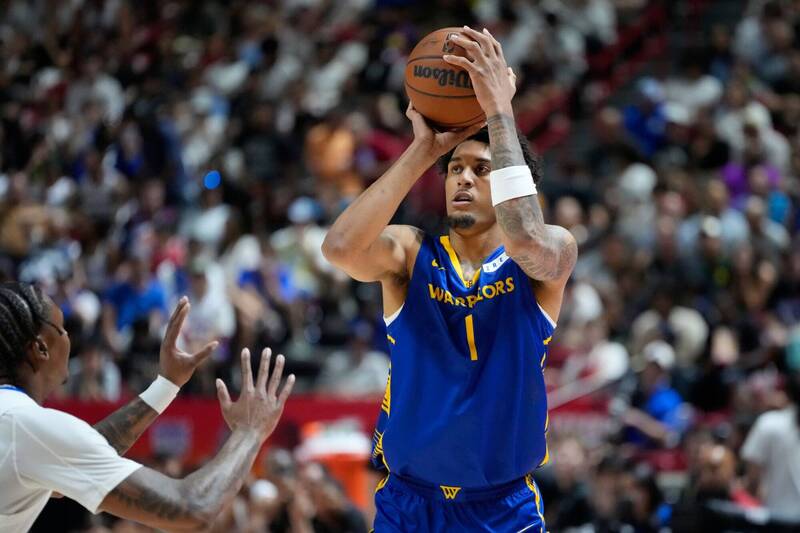 NBA》勇士選到寶!首輪新秀轟「21-10-6」 3戰三分命中率逼近70%