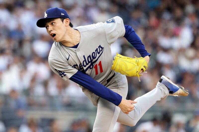 MLB》狂飆生涯最速火球寫道奇紀錄!佐佐木朗希很驚訝、隊友也大讚