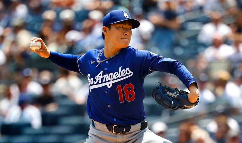 MLB》山本由伸首度例行賽完投勝!大谷翔平雙安2打點 道奇痛擊洋基