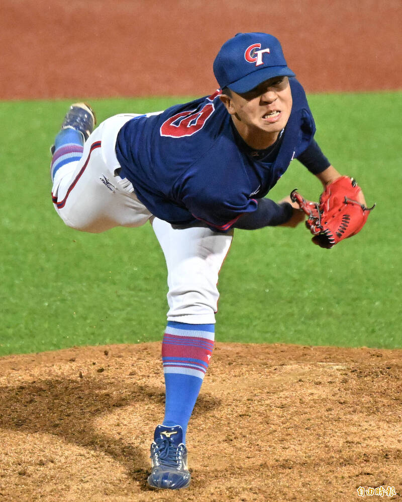 MiLB》三振秀!台灣20歲火球男強碰道奇 先發4.2局飆7K寫生涯新紀錄