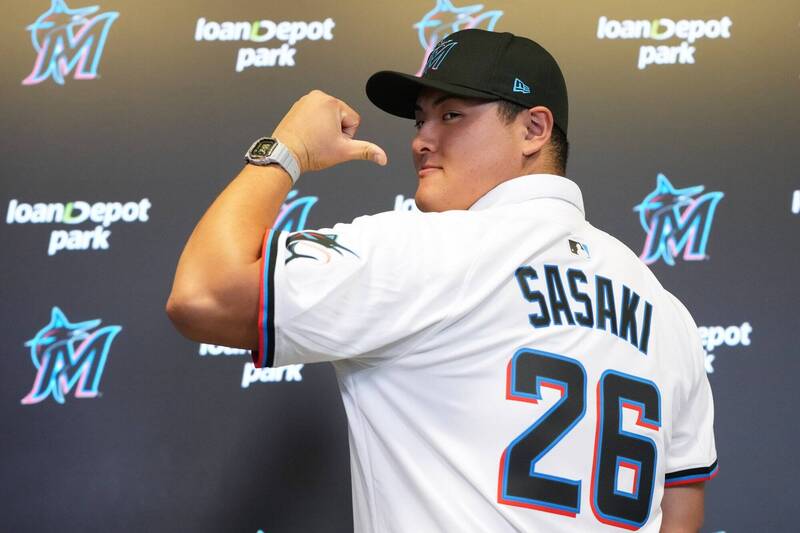 MLB》「我一直有強烈的渴望...」佐佐木麟太郎曝選擇馬林魚原因