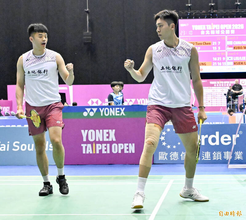 台北賽》終結6站一輪遊!王齊麟/邱相榤闖16強找回信心