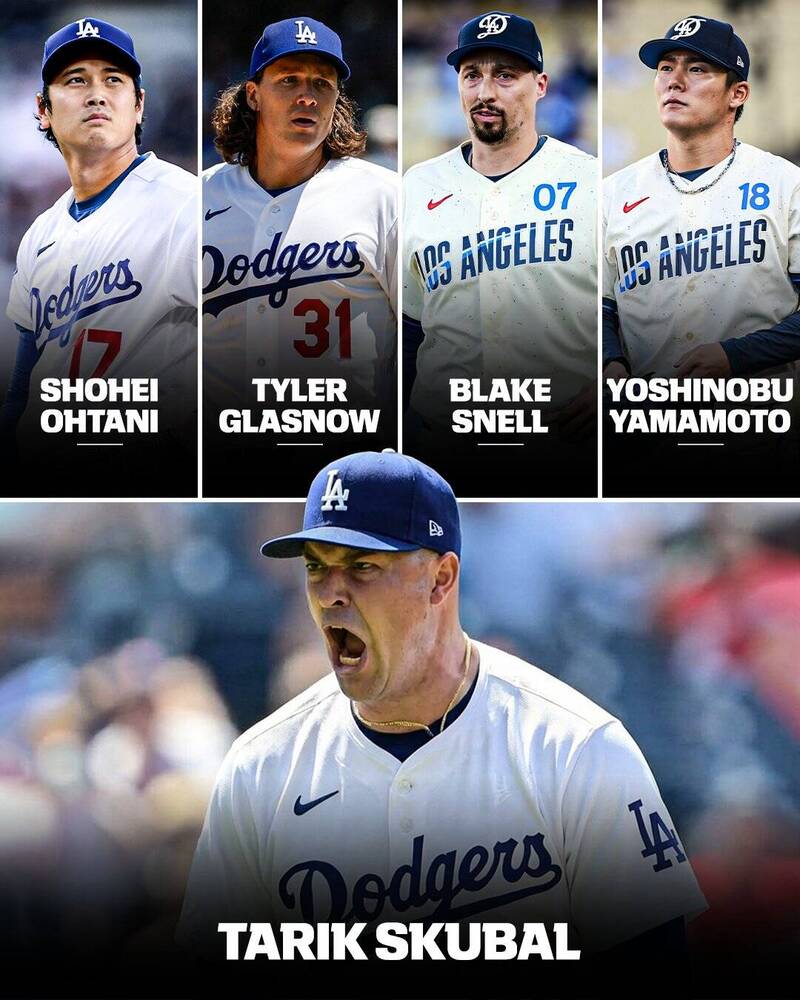 MLB》不給活路!道奇史上最夢幻天團 天使主播:怎麼讓這種事發生...