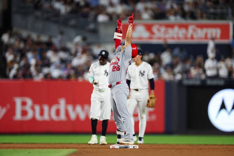 MLB》洋基得點圈全場10支0、留下11個殘壘 系列賽敗給紅雀