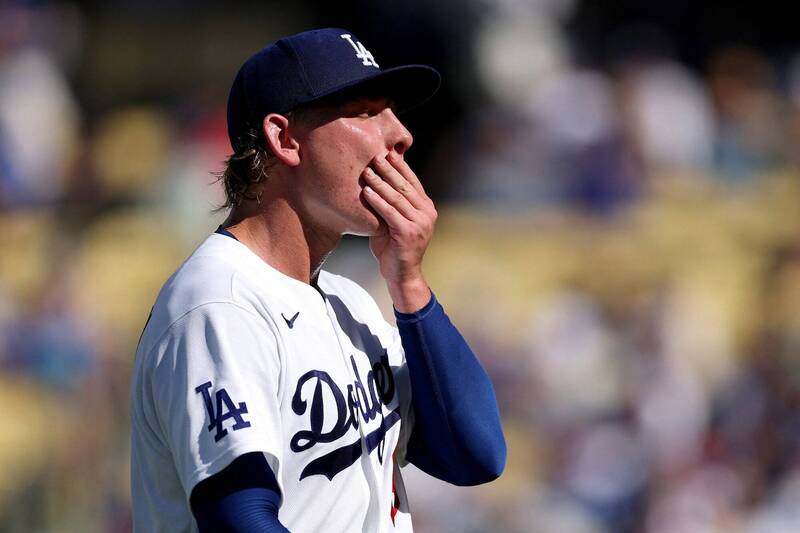 MLB》道奇主力遭下放後0.2局退場!曾單季11勝火球男睽違318天登板