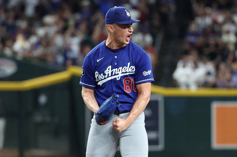 MLB》年薪才2600萬!道奇27歲左投驚險止敗 賽後替22億狄亞茲緩頰