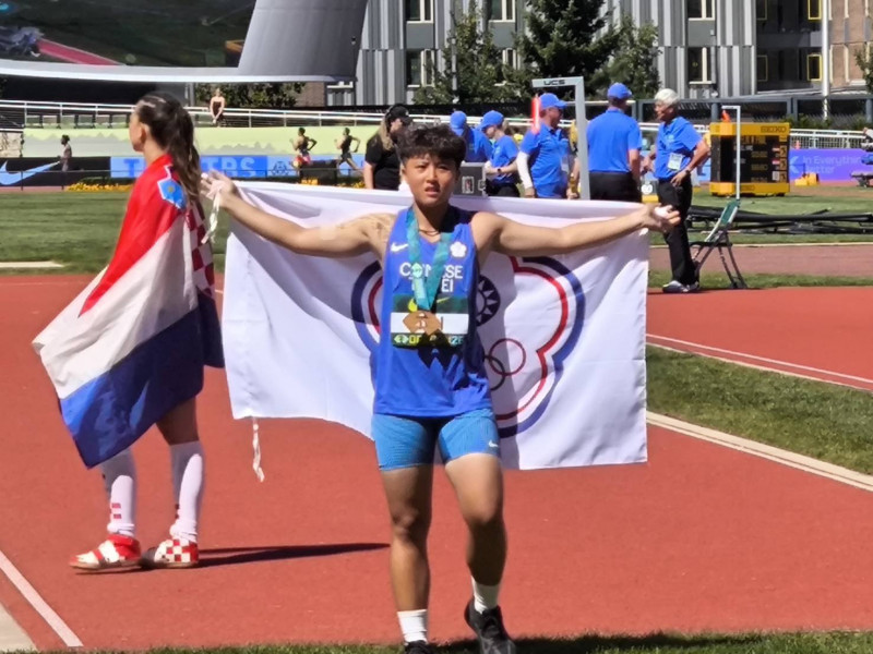 U20田徑世錦賽》戴佑芩女子標槍奪銅 簡子傑1500公尺成績排亞洲第一