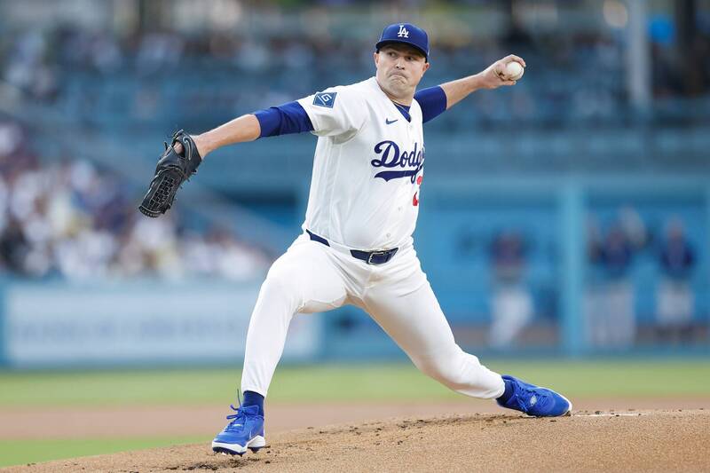 MLB》沒有優質先發!道奇塞揚王牌主場初登板5局飆6K 猛催160火球