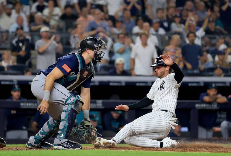 MLB》洋基單局灌4分逆轉勝、穩居美聯外卡第一 賞水手5連敗