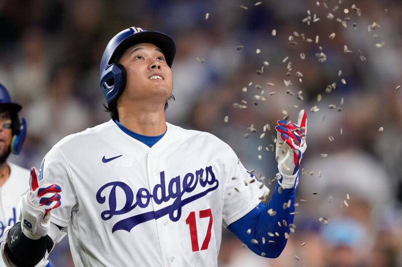 MLB》逆轉彈！大谷翔平夯反方向怪力轟 擊球初速高達176公里