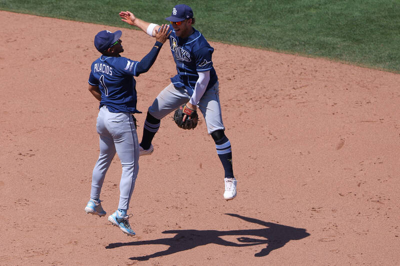 MLB》光芒締造西岸客場9戰全勝壯舉! 戰績獨居全大聯盟最佳