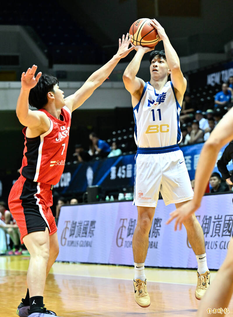 瓊斯盃》差點被逆轉!宋昕澔轟最高24分助台灣藍險勝日本