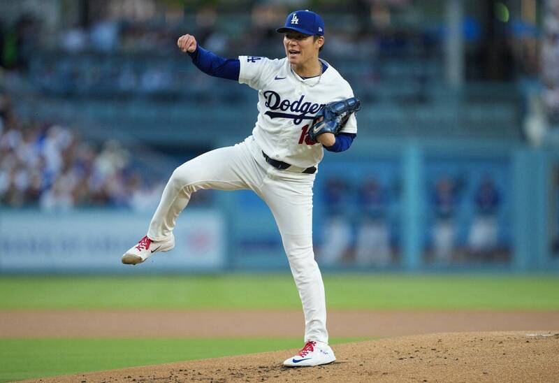 MLB》大谷躺平沒差!山本由伸9K超狂三振秀 道奇2轟打敗大聯盟龍頭