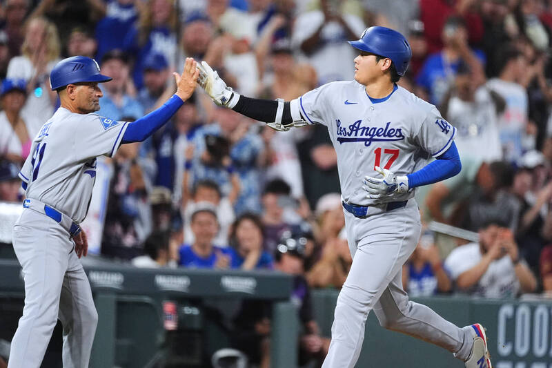 MLB》又炸裂!大谷翔平夯怪力彈、單場雙響砲 聽牌連6年單季30轟