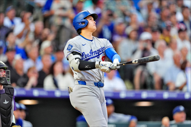 大谷連6年30轟 日本打者第1人