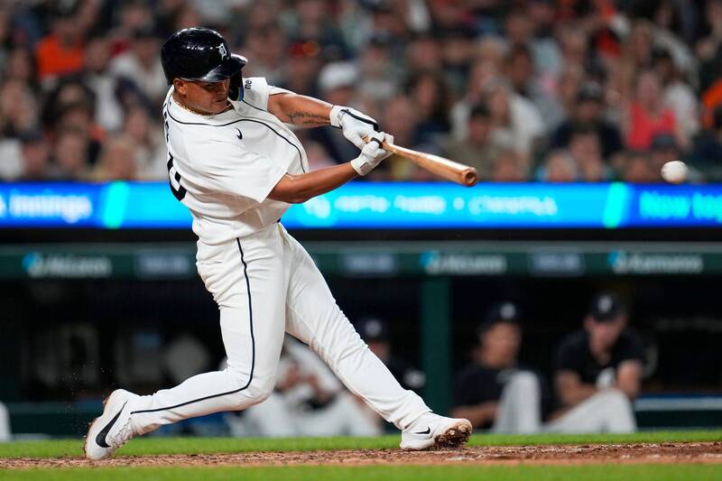 MLB》李灝宇敲180公里暴力安、擊球初速全場最快 助老虎中止6連敗
