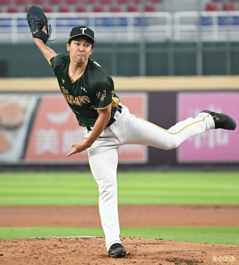 中職》二軍勝投+三振王、一軍0出賽 台鋼雄鷹日本左投離隊