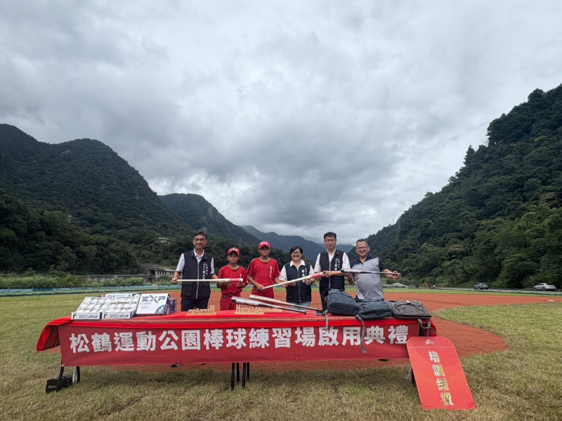 中市380萬打造松鶴棒球練習場 助世界冠軍德芙蘭少棒扎根逐夢