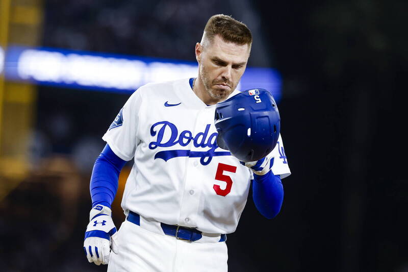 MLB》9月打擊率僅1成！道奇MVP球星佛里曼攻守出狀況 教頭很擔憂