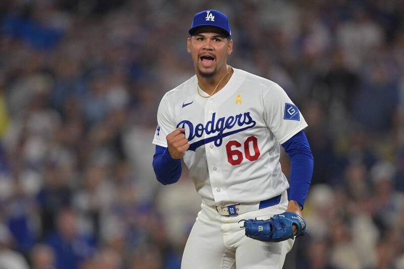 MLB》衛冕軍悲報!道奇24歲牛棚大將受傷了 拉上單季11勝火球男