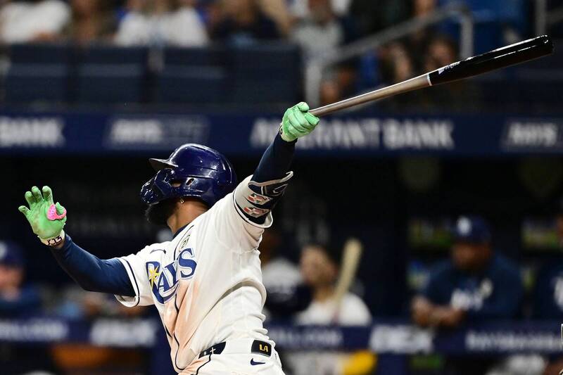 MLB》敲出領先美聯的第41轟!光芒重砲近4場2發再見轟寫紀錄